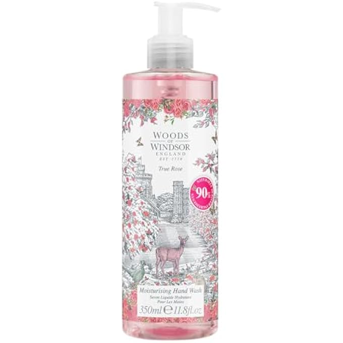 Woods Of Windsor HAND WASH FOR WOMEN, TRUE ROSE, 11.8 OUNCE - Image 1